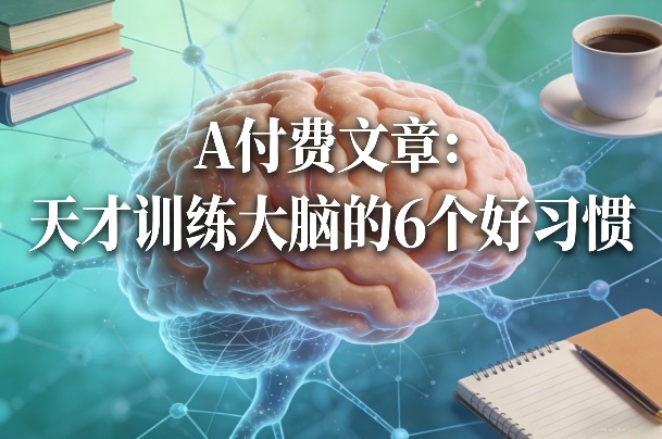 付费文章：天才训练大脑的6个好习惯-数智网创