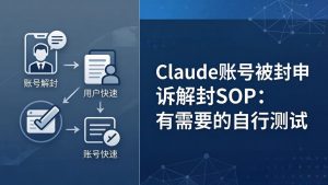 Claude账号被封申诉解封SOP：有需要的自行测试-数智网创