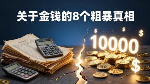 付费文章:关于金钱的 8 个粗暴真相,彻底重塑你的赚钱思维与财富认知-数智网创