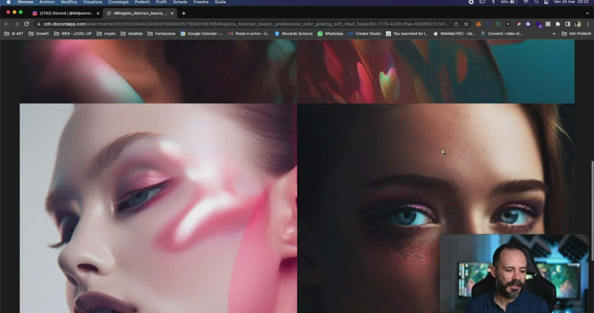 图片[5]-Midjourney AI人工智能创建和销售令人惊叹的海报教程-10节课-中英字幕-数智网创
