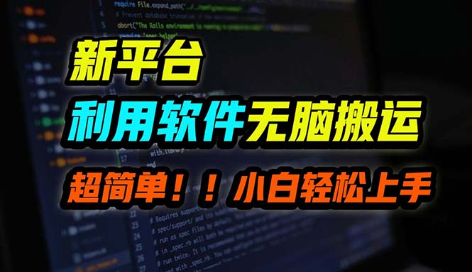 B站平台用软件无脑搬运，月赚10000+，小白也能轻松上手-数智网创