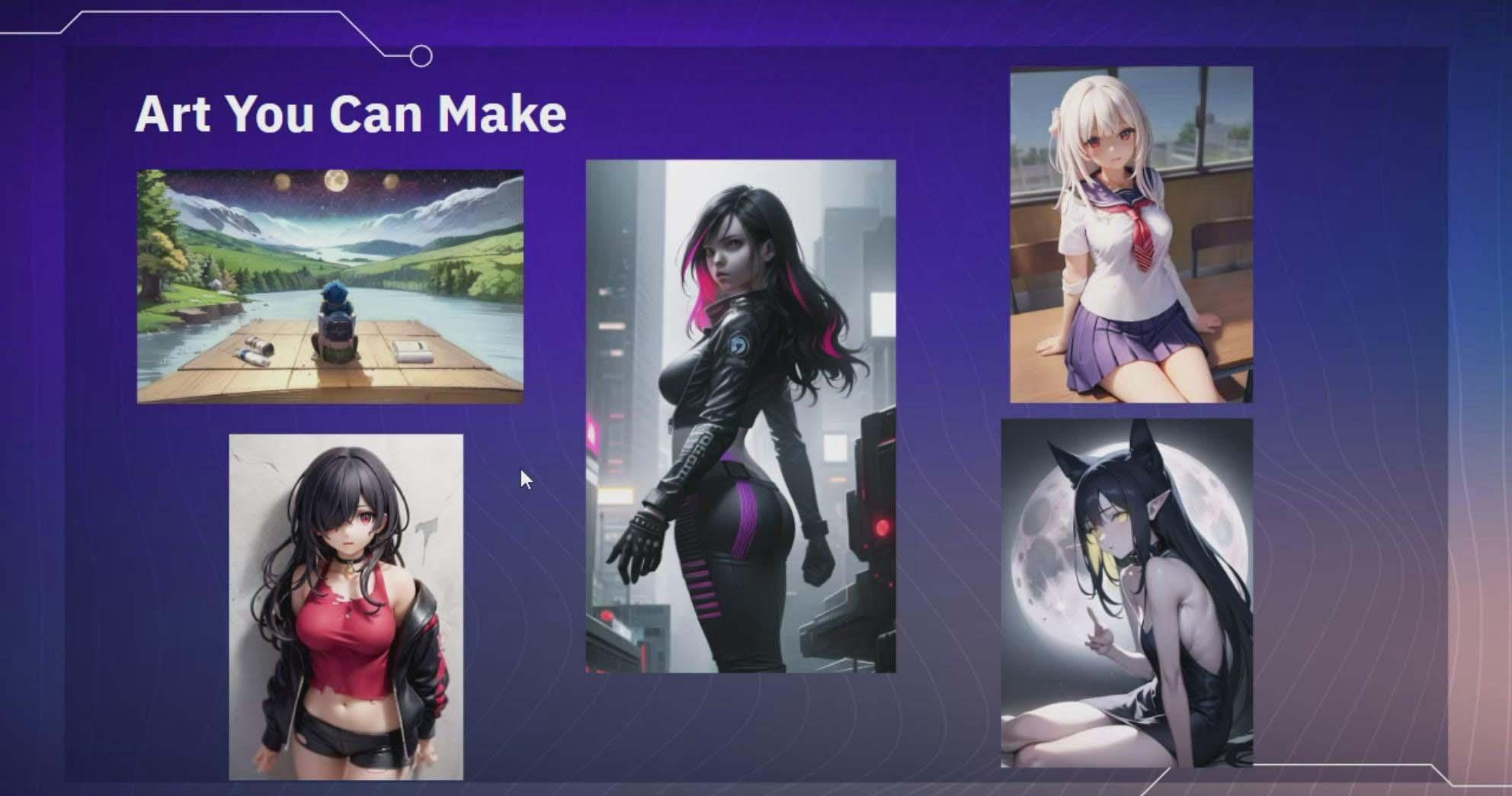 图片[2]-利用Stable Diffusion AI人工智能生成动漫艺术分步教程-14节课-中英字幕-数智网创