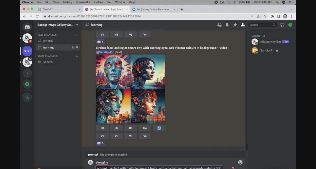 图片[2]-ChatGPT4 和 MidJourney AI 绘画聊天革命性指南教程-33节视频课-中英字幕-数智网创