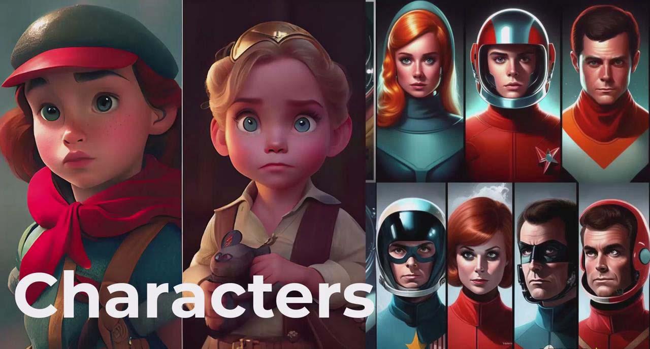 掌握 MidJourney V5 AI + ChatGPT创建一致的角色设计图像-22节课-中英字幕-数智网创