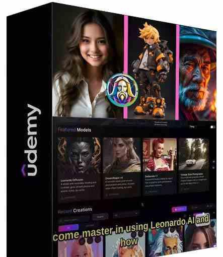 图片[2]-比Midjourney更好的Leonardo AI绘画图像大师班教程-16讲-中英字幕-数智网创