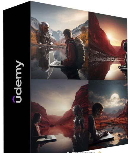 ChatGPT4 和 MidJourney AI 绘画聊天革命性指南教程-33节视频课-中英字幕-数智网创