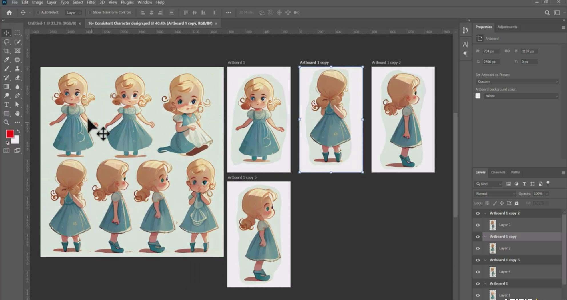 图片[7]-掌握 MidJourney V5 AI + ChatGPT创建一致的角色设计图像-22节课-中英字幕-数智网创