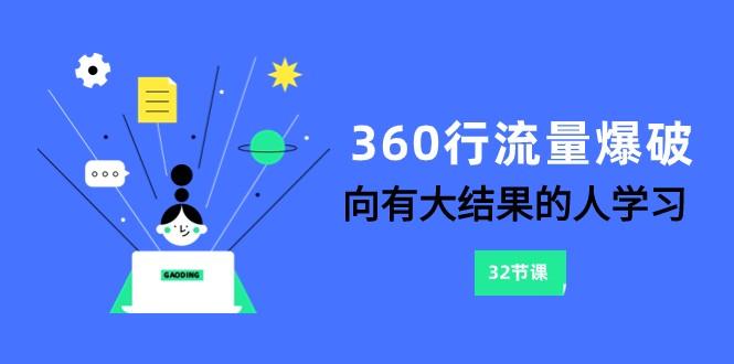 360行流量爆破，向有大结果的人学习(更新58节课)-数智网创