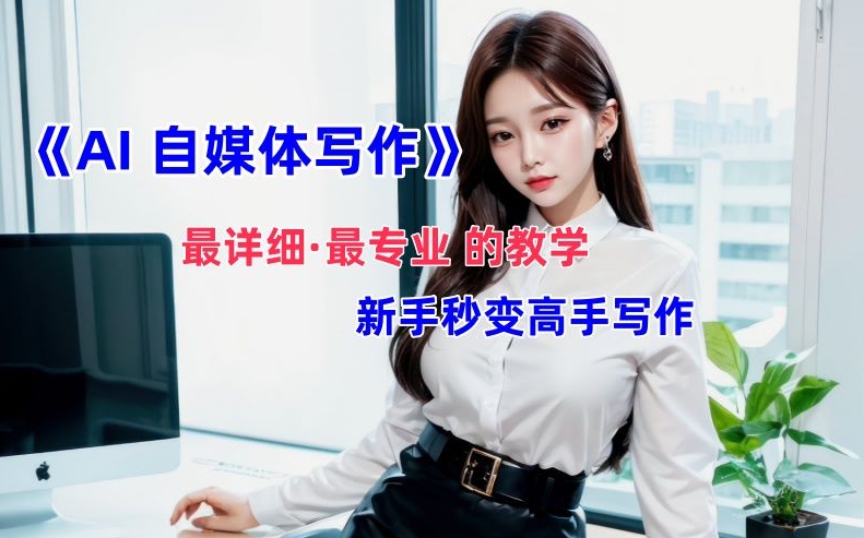 AI自媒体文章创作全网最详细教程，新手秒变写作高手，多方位发展-数智网创