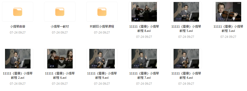 霍曼小提琴教学视频-数智网创