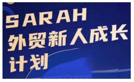 外贸新人成长计划，外贸新人学起来，偷偷让自己变强大-数智网创