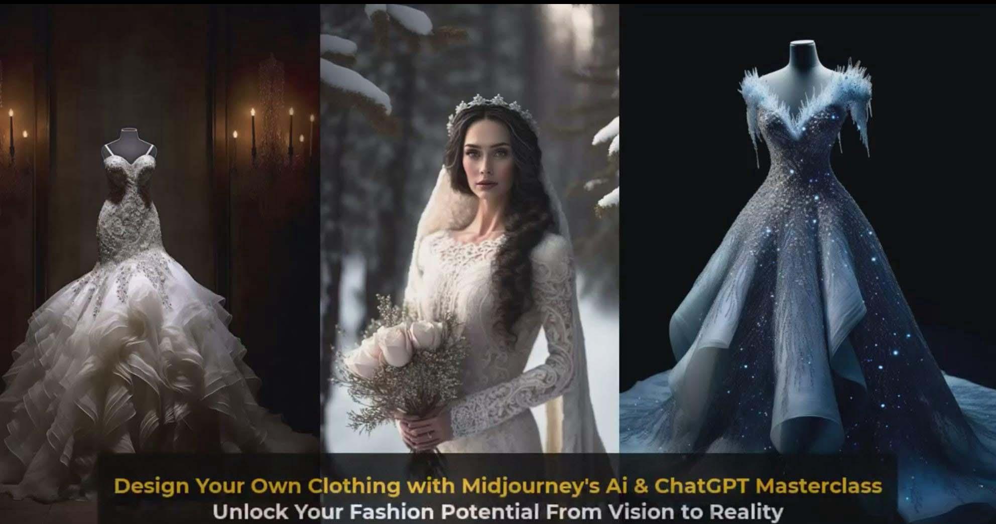 图片[7]-利用 Midjourneys Ai 人工智能设计自己的服装AI大师班-10节课-中英字幕-数智网创
