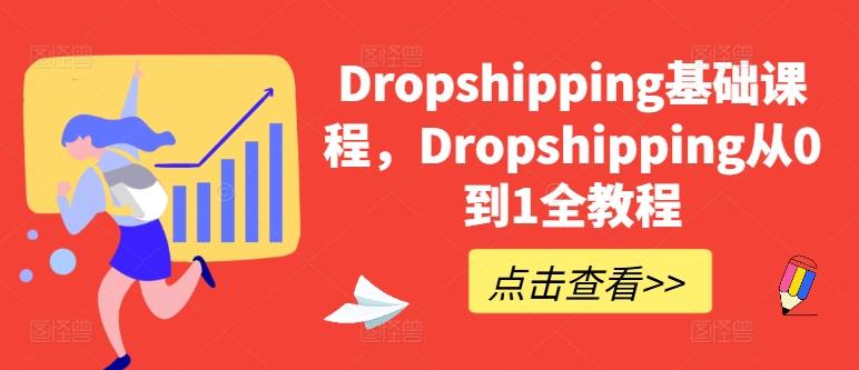 Dropshipping基础课程，Dropshipping从0到1全教程-数智网创