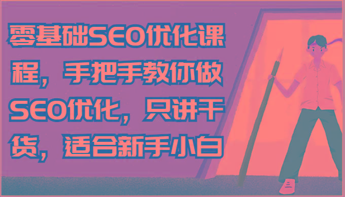 零基础SEO优化课程，手把手教你做SEO优化，只讲干货，适合新手小白-数智网创