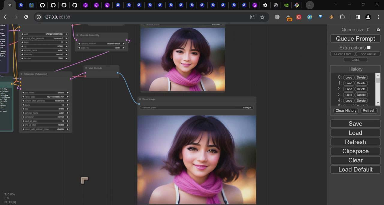 图片[2]-ComfyUI 利用 Stable Diffusion 学习AI GUI 工作流程教程-中英字幕-数智网创
