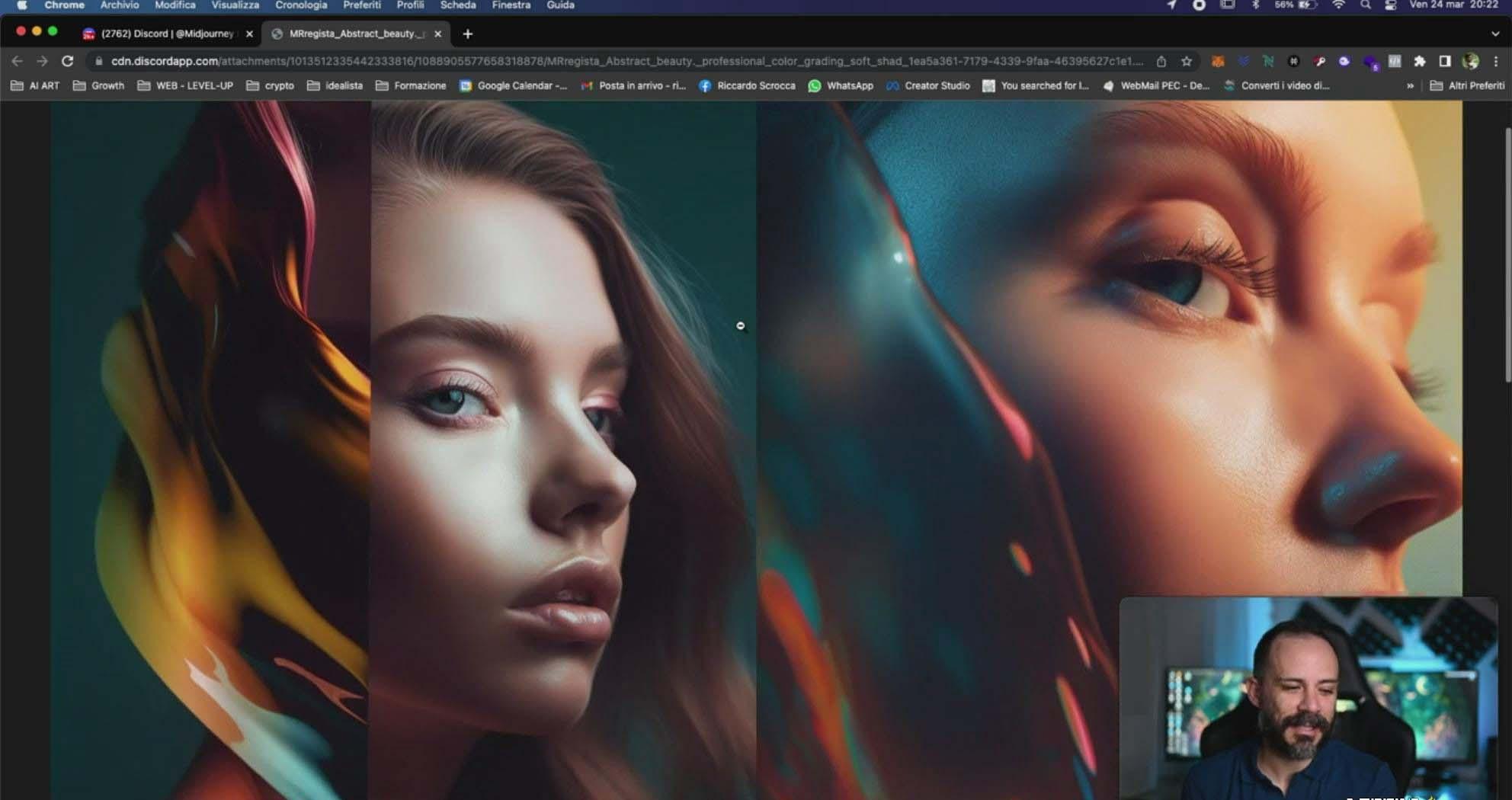 图片[6]-Midjourney AI人工智能创建和销售令人惊叹的海报教程-10节课-中英字幕-数智网创