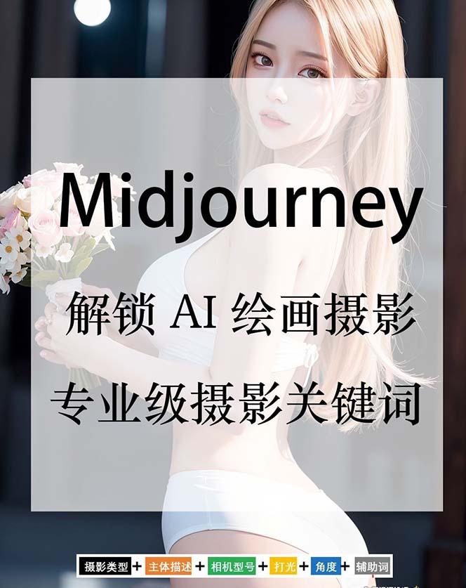 Midjourney关键词-解锁AI绘画专业级人工智能摄影关键词表-数智网创