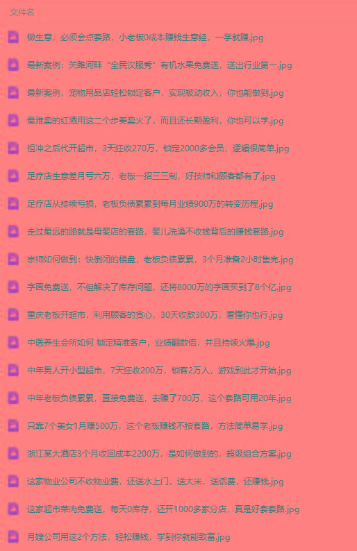 图片[3]-(9607期)真实有效391套商业模式，年入几十到几百万案例解析(电子书+视频+图文)-数智网创