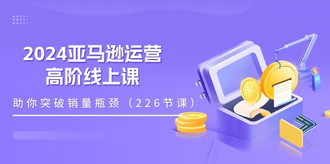 2024亚马逊运营-高阶线上课，助你突破销量瓶颈(228节课-数智网创