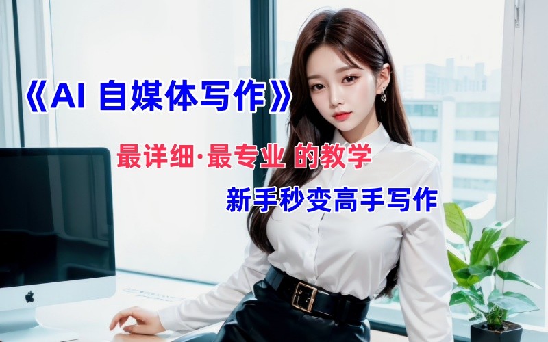 全网最全最细最专业的“AI自媒体写作”教学，新手小白秒变写作高手！-数智网创