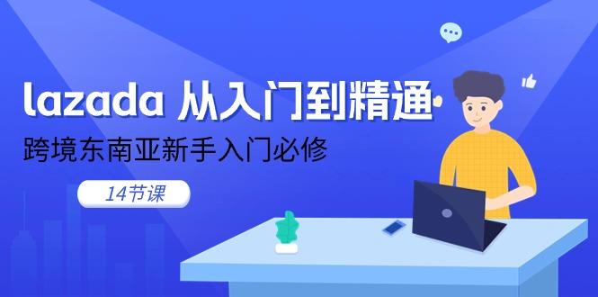 lazada 从入门到精通，跨境东南亚新手入门必修(14节课-数智网创