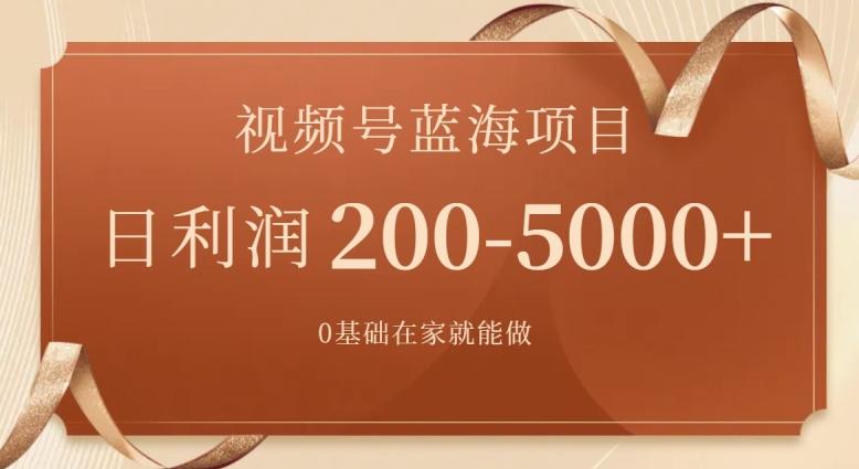 外边收费699视频号项目,最新玩法,简单好操作,一人可做,日四位数