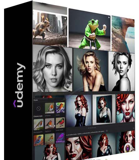 K Mastery – Stable Diffusion AI软件绘画速成从小白到精通-72节-中英字幕-数智网创