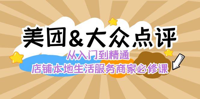 美团+大众点评 从入门到精通：店铺本地生活 流量提升 店铺运营 推广秘术 评价管理-数智网创