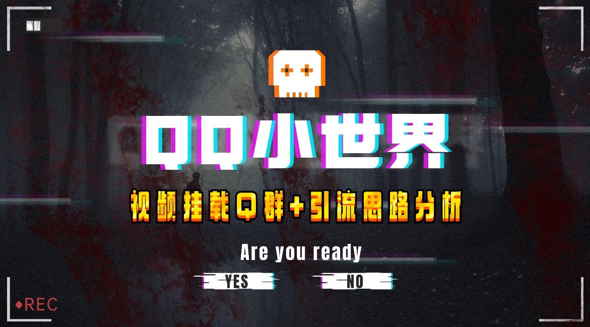 【全网首发】QQ小世界_Q群挂载教程+引流思路分析-数智网创