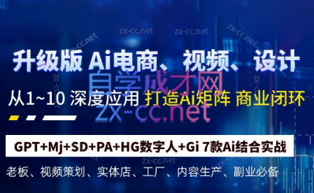 六哥·Ai终点站，全系统商业闭环矩阵打造(更新9月)-数智网创