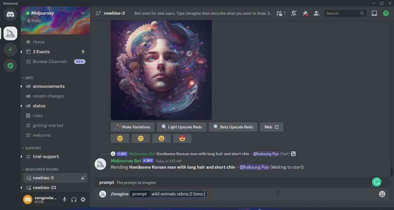 Midjourney AI人工智能艺术图片从入门到高级创作教程-33节课-中英字幕-数智网创