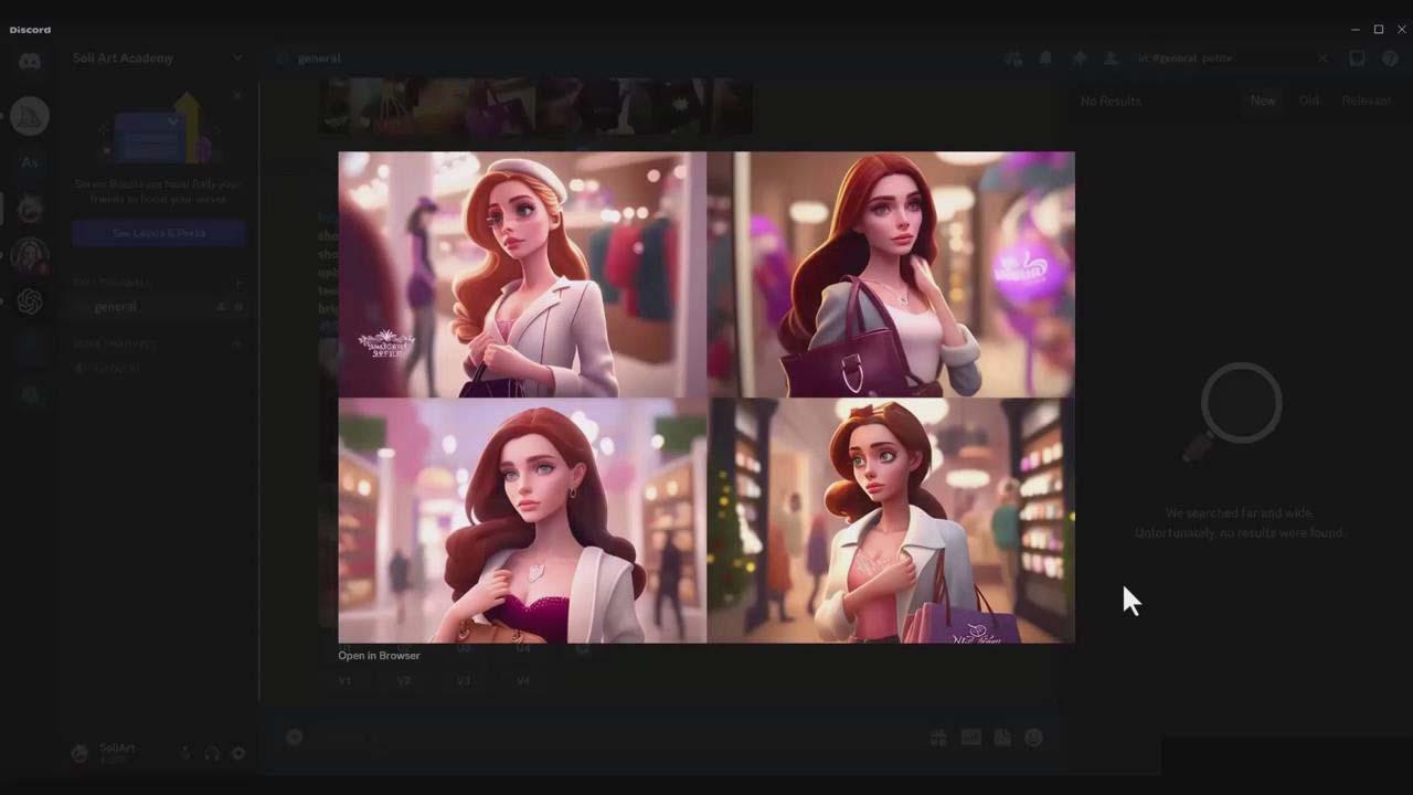 图片[5]-掌握 MidJourney V5 AI + ChatGPT创建一致的角色设计图像-22节课-中英字幕-数智网创